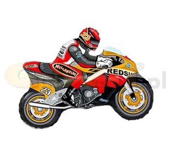 Folija MINI balons "Motocikls", ap 30 cm, 1 gb