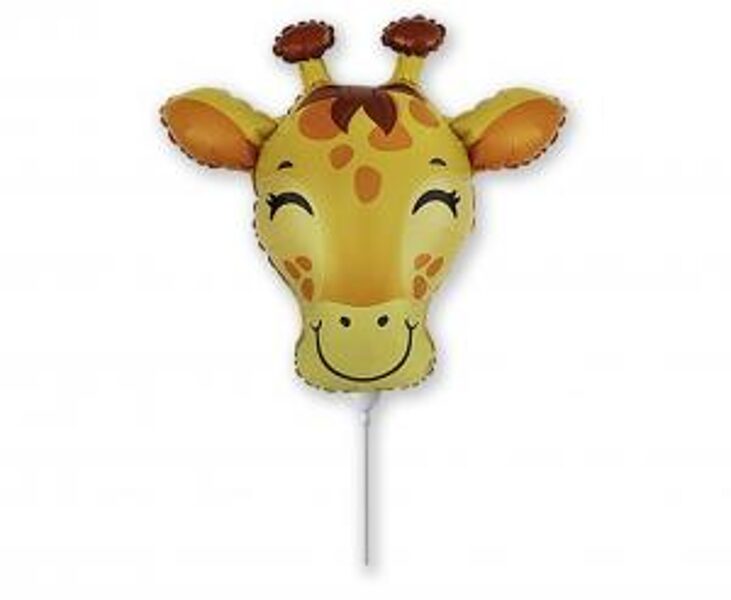 Folija MINI balons "Žirafe", ap 30 cm, 1 gb