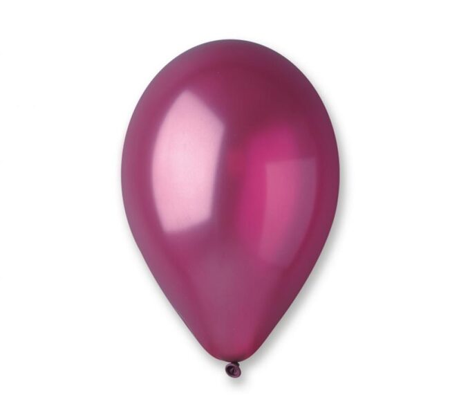 30 cm perlamutra balons, burgundi krāsa, Gemar - 1 gb.