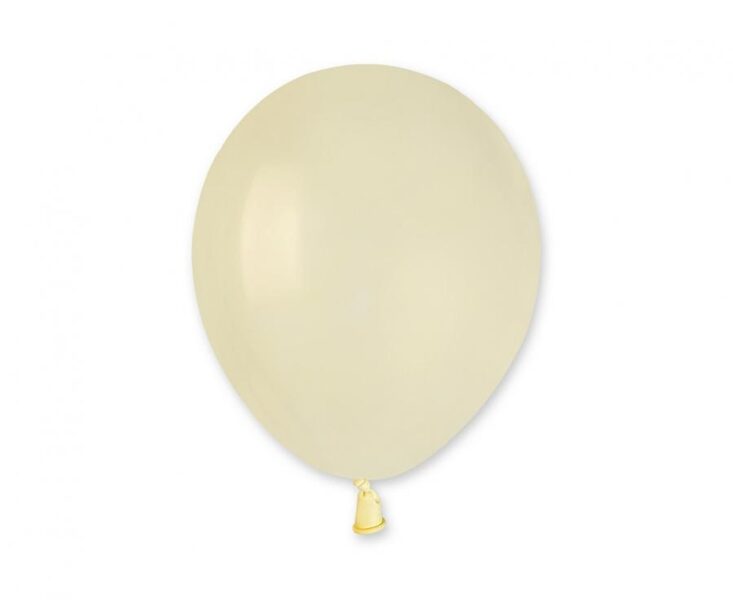 13 cm balons, ziloņkaula krāsa - 1 gb.