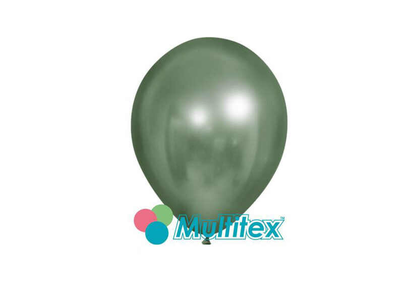 13 cm balons, zaļās priedes krāsa, hroms - 1 gb.