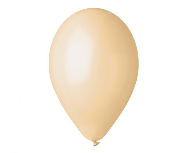 30 cm balons, nude/ blush/ ādas krāsa, Gemar - 1 gb.