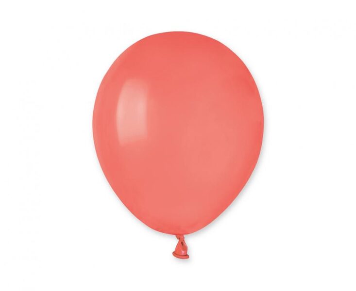 13 cm balons, koraļļu krāsa - 1 gb.