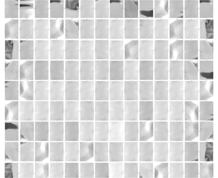 Dekoratīvais folija fons-aizkars, sudraba krāsa, 100x200 cm