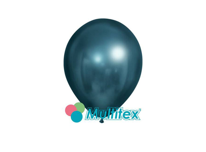 13 cm balons, zilā okenāna krāsa, hroms - 1 gb.