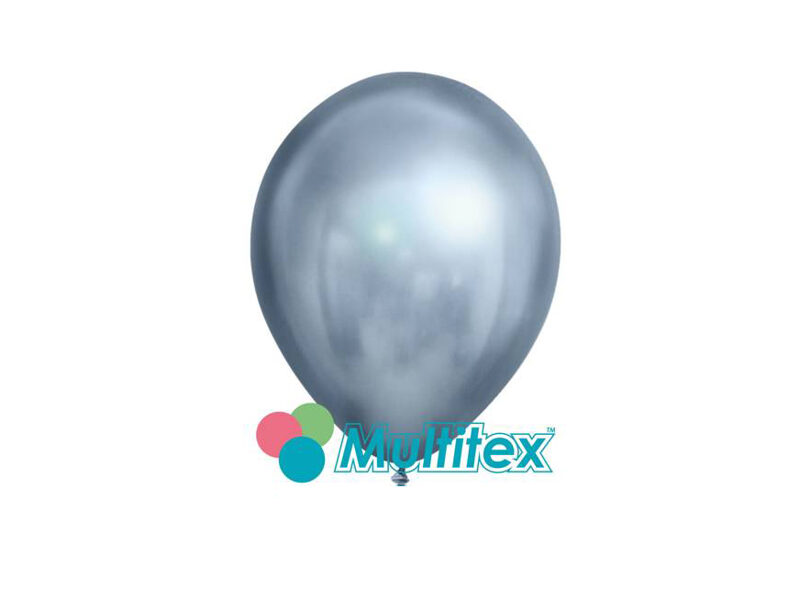 13 cm balons, gaiši zilā krāsa, hroms - 1 gb.
