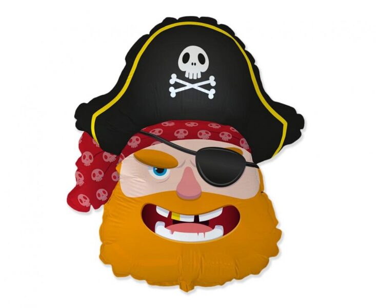 Folija balons "Pirāts", 66 cm