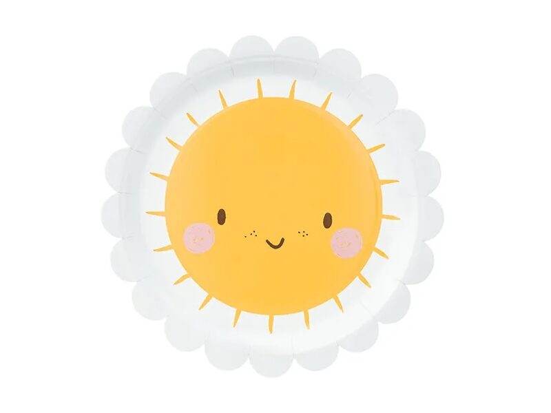 Papīra šķīvīši "Margrietiņa", 18 cm