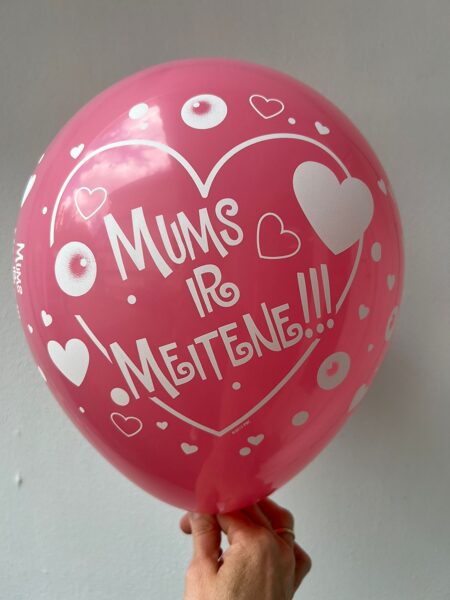 30 cm lateksa balons Mums ir meitene - 1 gb.