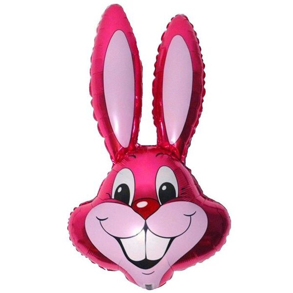 Folija MINI balons "Trusis", rozā krāsa, ap 30 cm, 1 gb