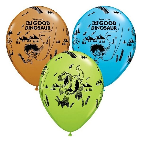28 cm lateksa balons "Labs dinozaurs" - 1 gb.