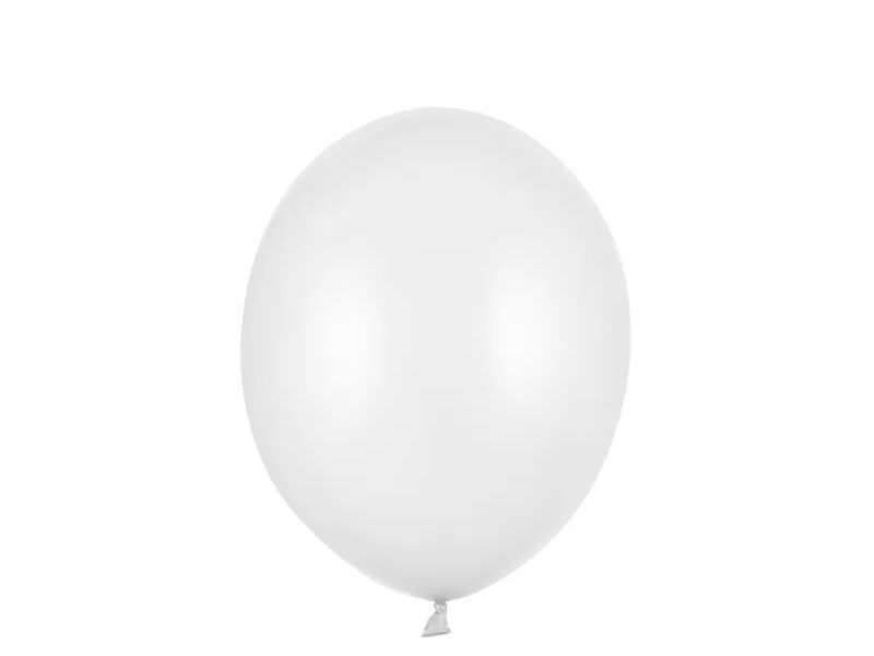 30 cm perlamutra balons, baltā krāsa - 1 gb.