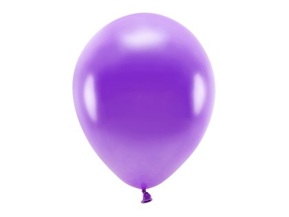 30 cm perlamutra Eco balons, violetā krāsa - 10 gb.