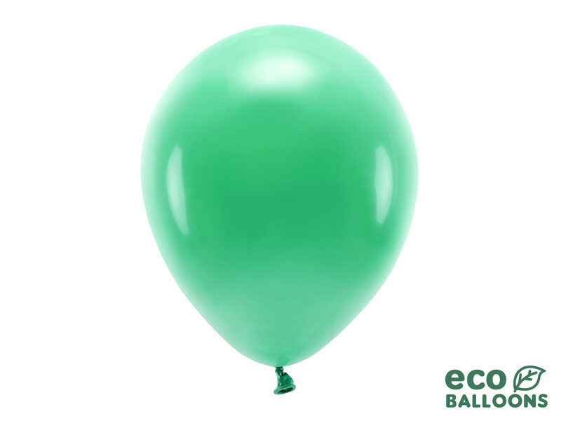 30 cm Eco balons, zaļā krāsa - 1 gb.