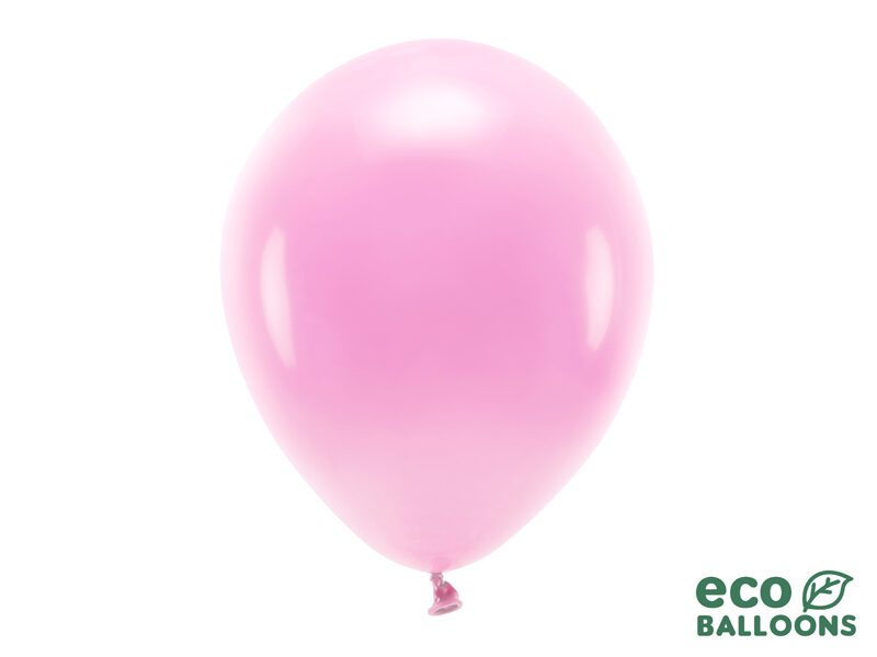 30 cm Eco balons, rozā krāsa - 1 gb.