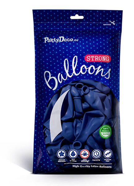 27 cm balonu iepakojums, karaliski zilā krāsa
