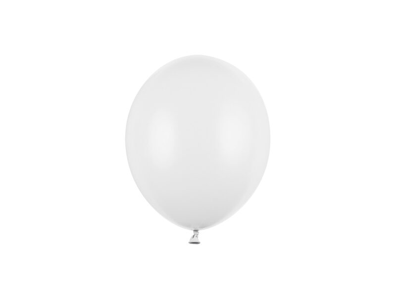 13 cm balons, baltā krāsa - 1 gb.