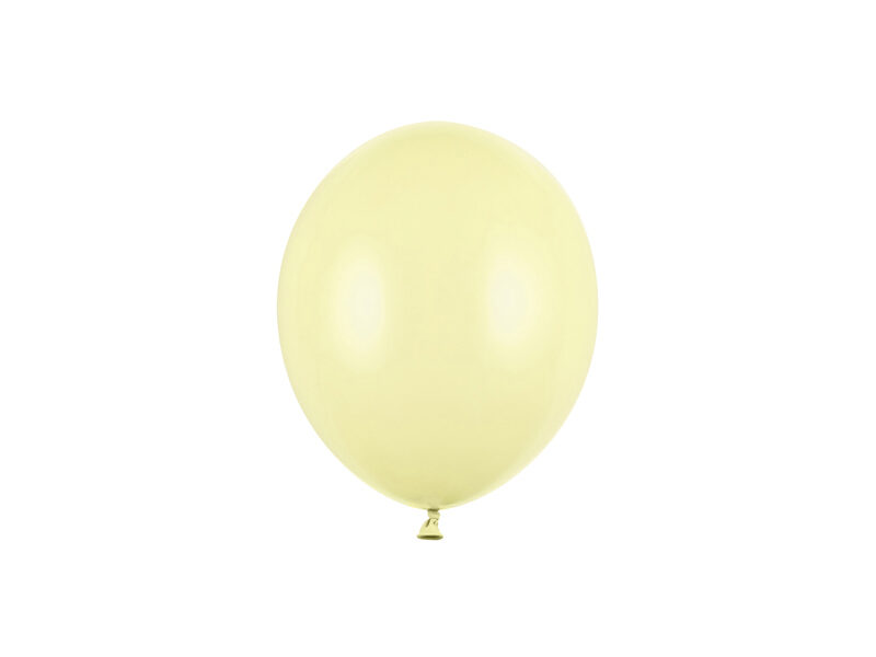 13 cm balons, gaiši dzeltenā krāsa - 1 gb.