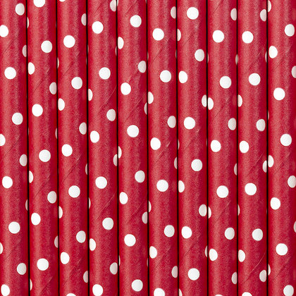 Salmiņi "ar punktiņiem", sarkanā krāsa, 10 gb