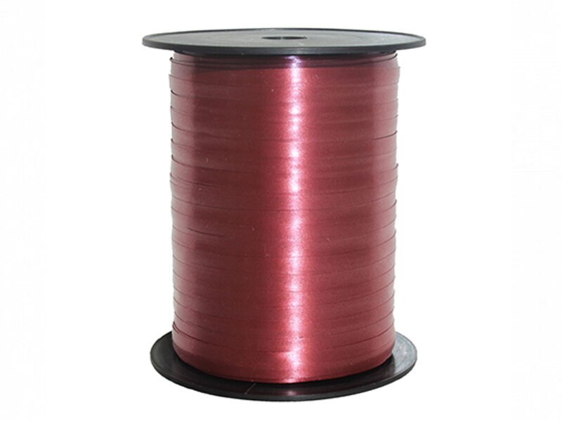 Plastikāta lente, burgundi krāsa, 5 mm, 500 m