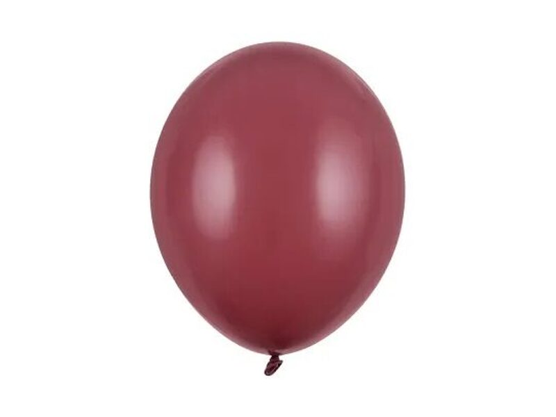 27 cm balons, bordo krāsa - 1 gb.