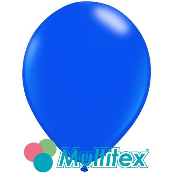 30 cm balons, spilgti zilā krāsa - 10 gb.