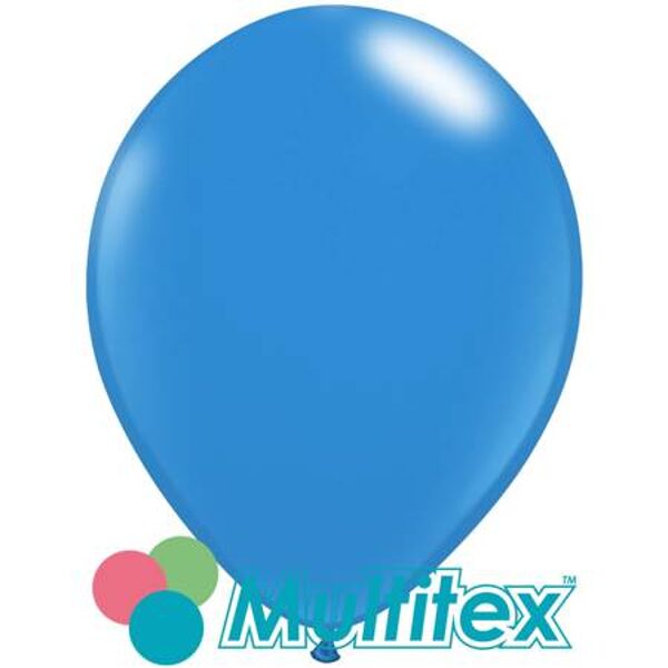 30 cm balons Multitex, rudzu puķu krāsa - 10 gb.
