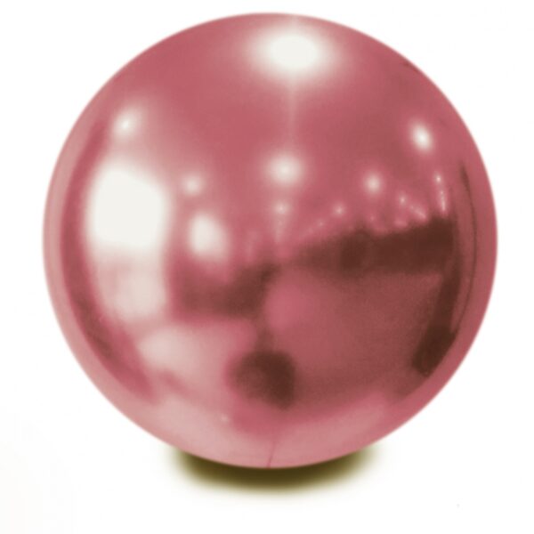 60 cm hromēts balons, sarkanā krāsa - 1 gb.