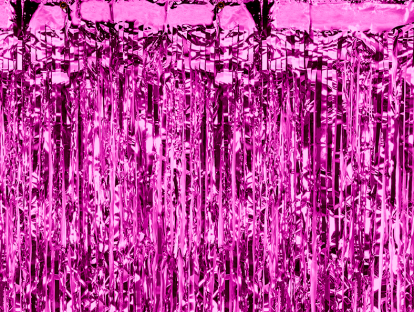Lietutiņa aizkars, tumši rozā krāsā, 90x250 cm