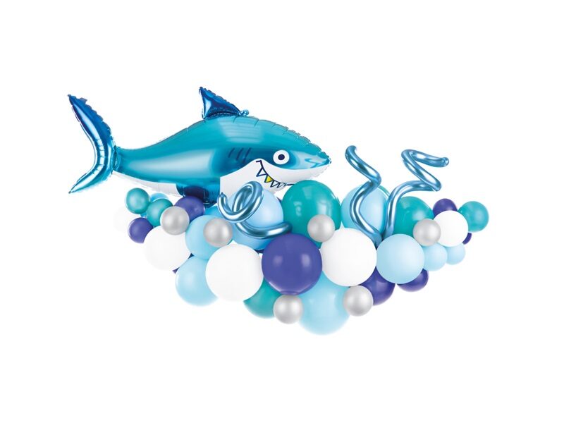 Balonu komplekts virtenei - "Haizivs", 150x95cm