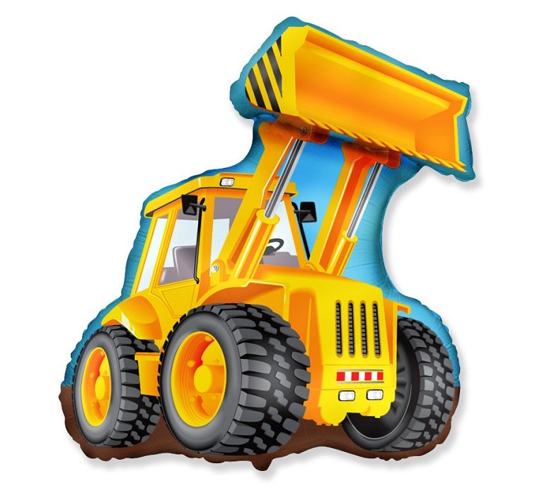 Folija balons "Ekskavators", 61 cm