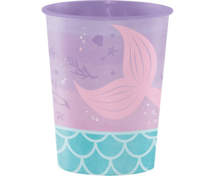 Plastika glāze "Nariņa" 473 ml, vairākkārtējai lietošanai, 1 gb