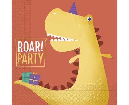 Salvetes "Roar Party", 20 gb