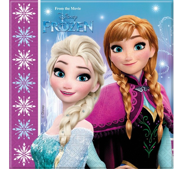 Salvetes "Frozen"