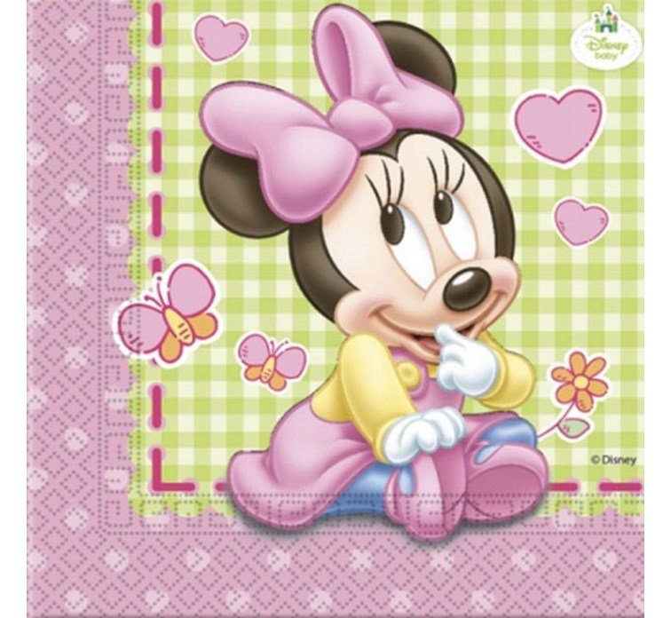 Salvetes "Baby Minnie"