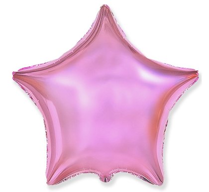 Folija balons FX "zvaigzne", 46 cm, rozā krāsa