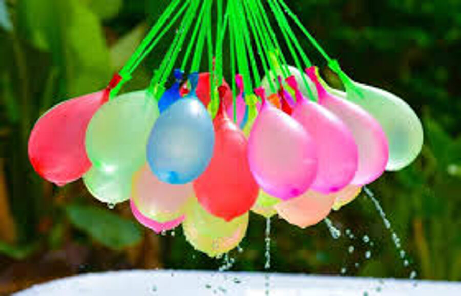Ūdens baloni - bumbas vasaras aktīvām spēlēm 111gb