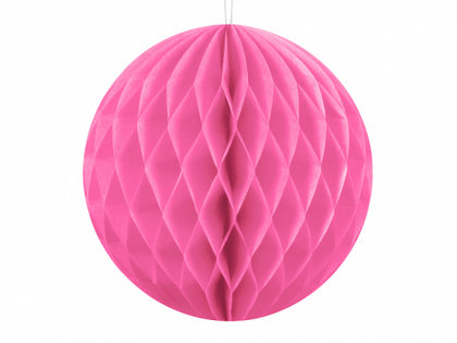 Papīra bumba, rozā, 30 cm