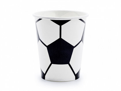 Glāzes "Futbols", 6 gb., 220 ml