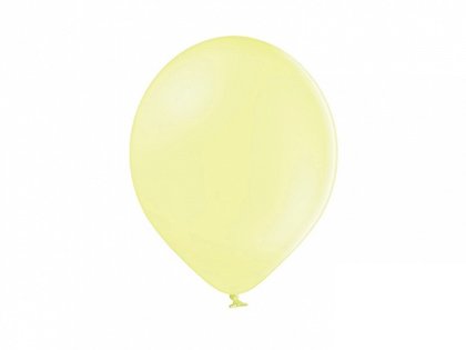 23 cm balons, gaiši dzeltenā krāsa, pastelis - 1 gb.