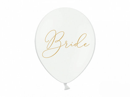 30 cm lateksa balons "Bride" - 1 gb.