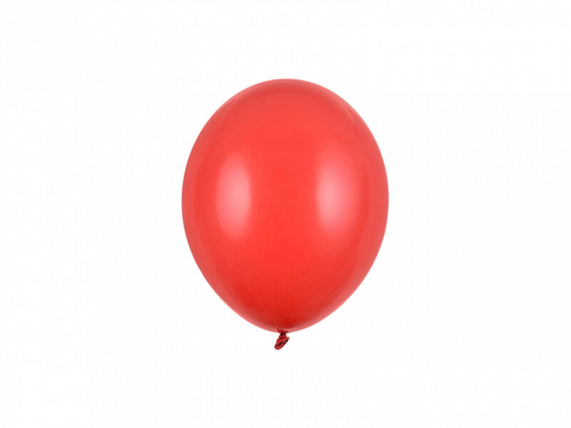 13 cm balons, sarkana krāsa - 1 gb.