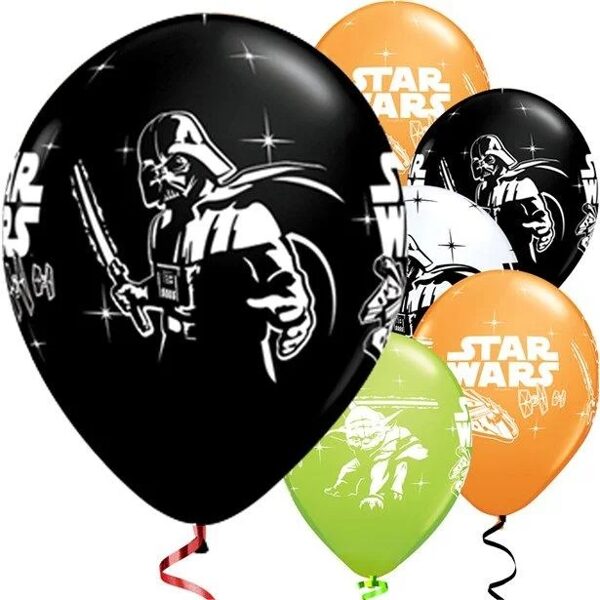 30 cm lateksa balons Star Wars - 1 gb.