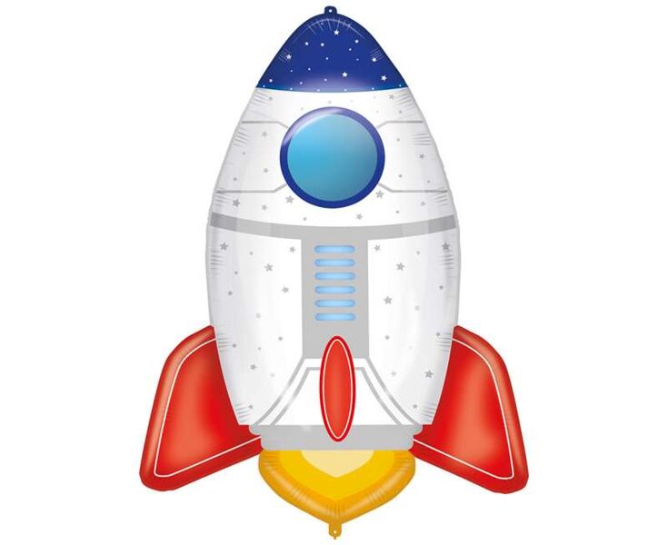 Folija balons "Raķete", 70 cm