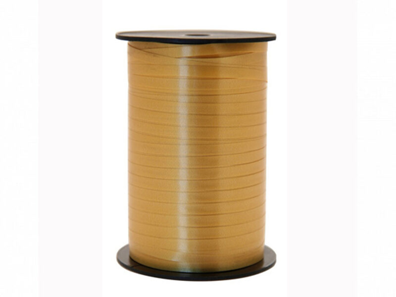 Plastikāta lente, zeltā krāsa, 5 mm, 500 m