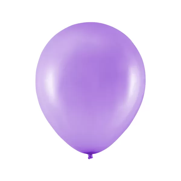 13 cm balonu iepakojums, metaliskā violetā krāsa, 20 gb
