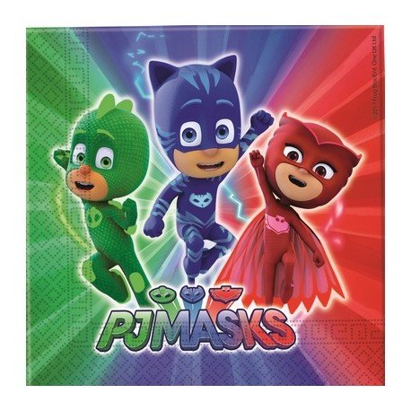 Salvetes "Pj Masks"