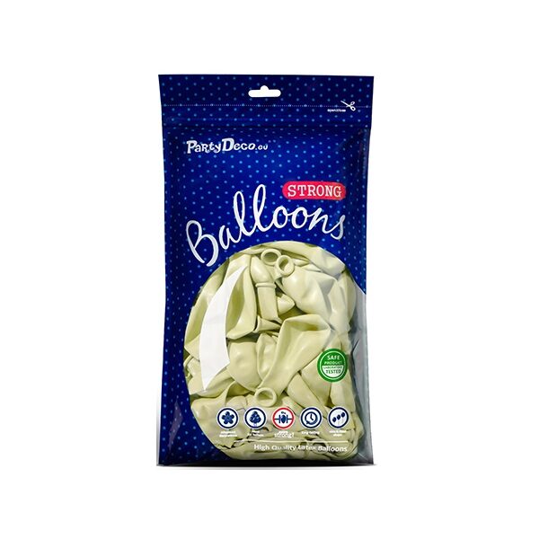 27 cm balonu iepakojums, krēmkrāsa 