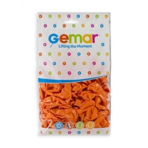 13 cm balons, lašu krāsa - 100 gb iepakojums