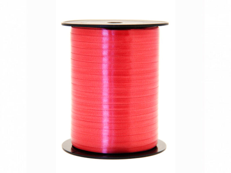 Plastikāta lente, sarkanā krāsa, 5 mm, 500 m